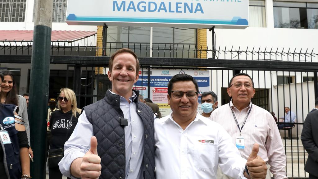 Minsa anuncia la ampliación y equipamiento del Centro de Salud Materno Infantil Magdalena
