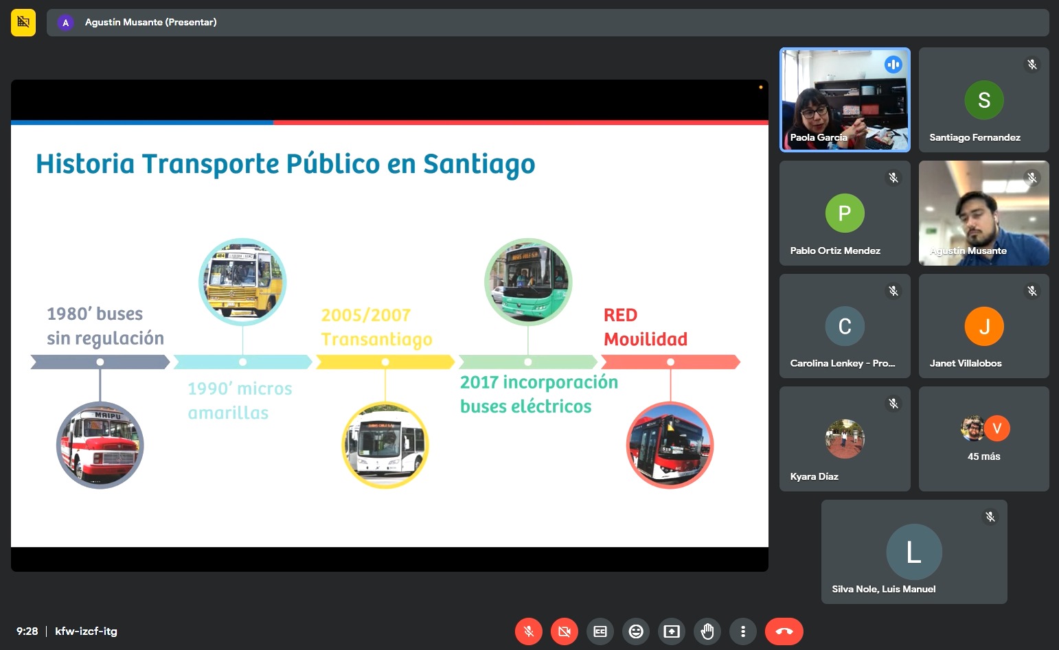 MTC analiza experiencia internacional sobre electromovilidad con miras al cambio de matriz energética para el transporte urbano