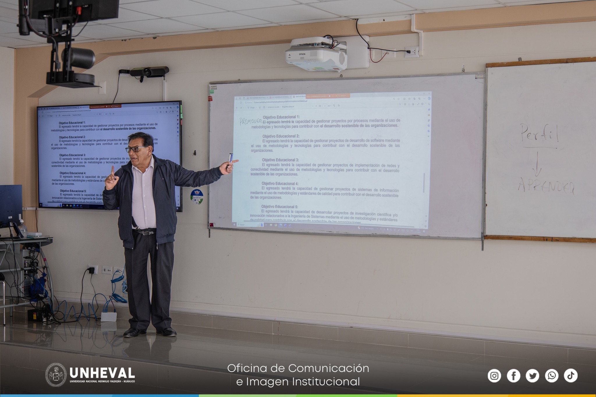 Comienza la implementación del modelo educativo actualizado de la UNHEVAL en la FIIS, en línea con el rediseño curricular