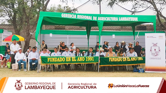 Participantes de la feria ganadera.