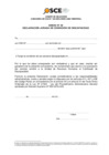 Vista preliminar de documento Anexo N° 05 - Declaración Jurada de condición de discapacidad del Concurso de CAS N° 102-2023/LIMA-TEMPORAL