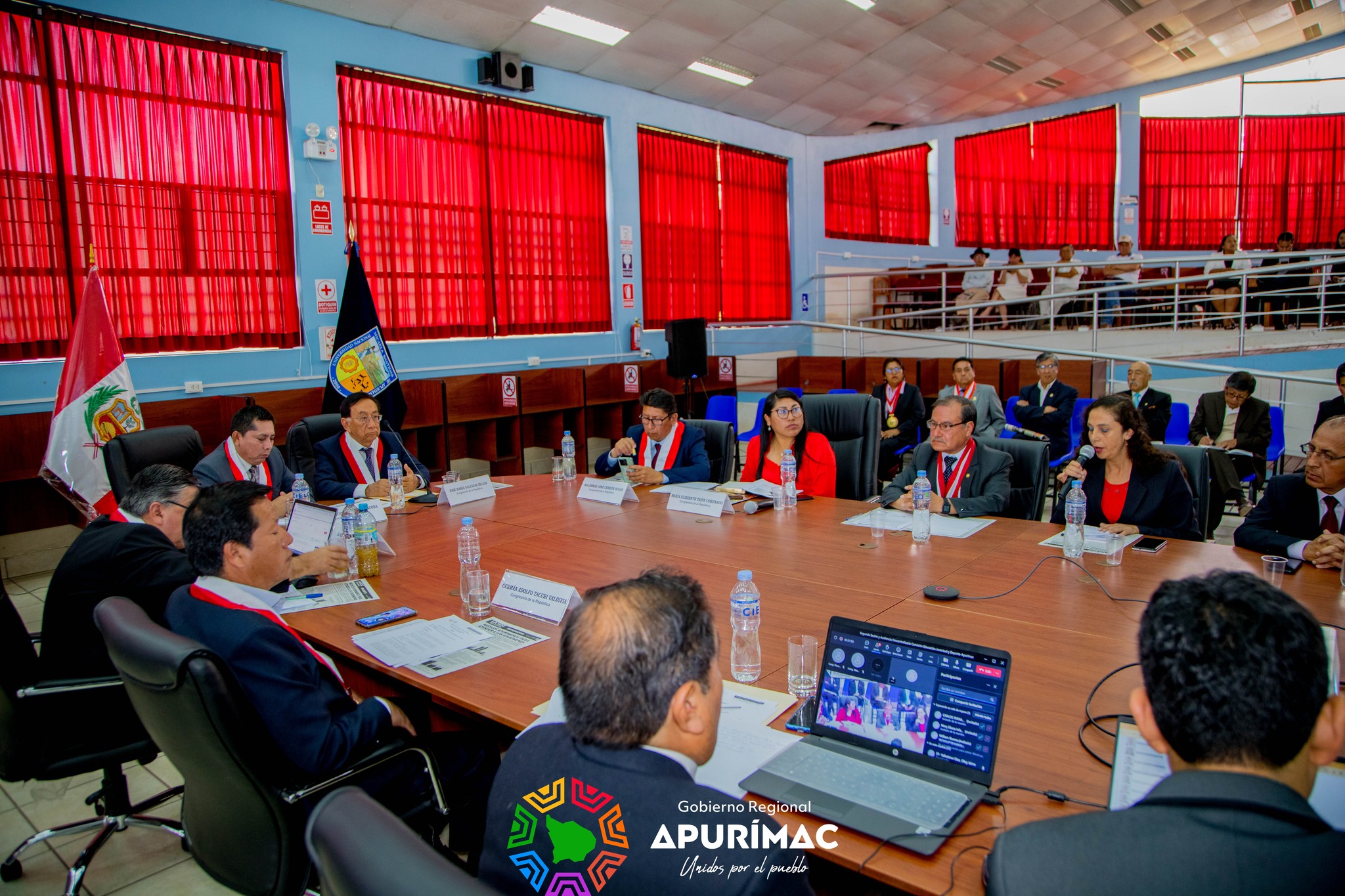 En segunda audiencia descentralizada de la Comisión de Educación, Juventud y Deporte en Abancay