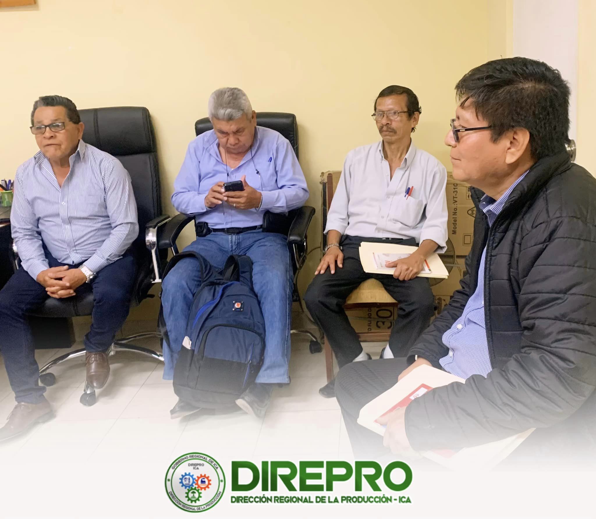 Reunión para ver las problemáticas de la maricultura en el sector de Marcona