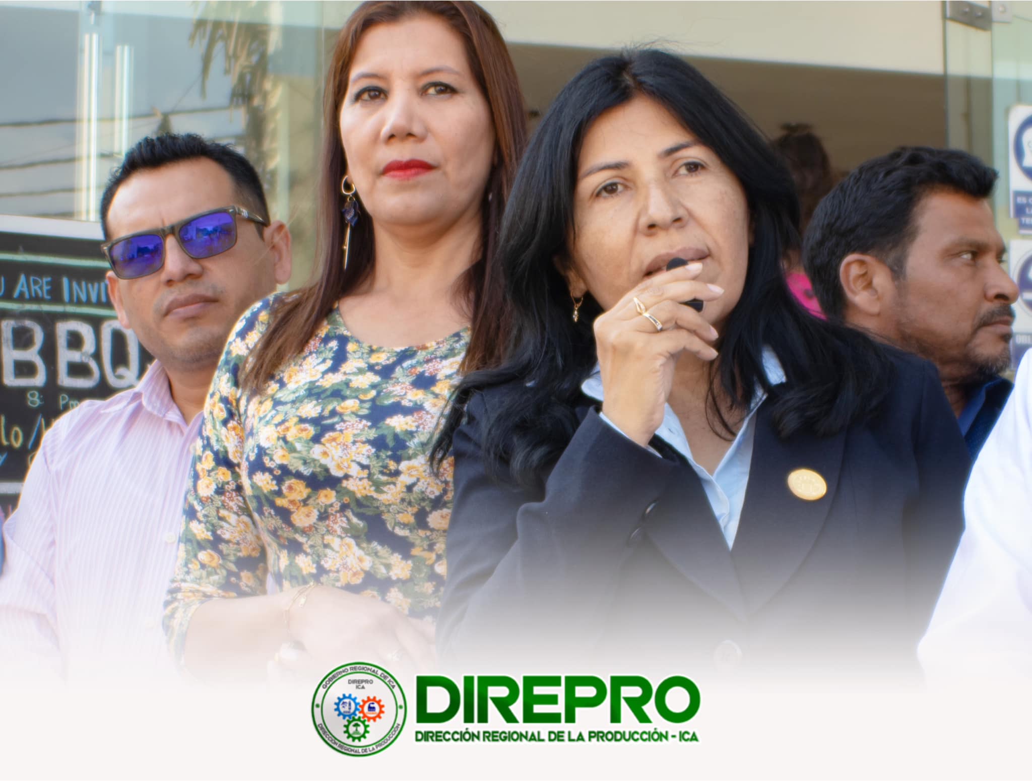 Los representantes de la DIREPRO ICA, encabezaron el recibimiento a la Misión de Interculturalidad, proveniente de la Región de Huánuco