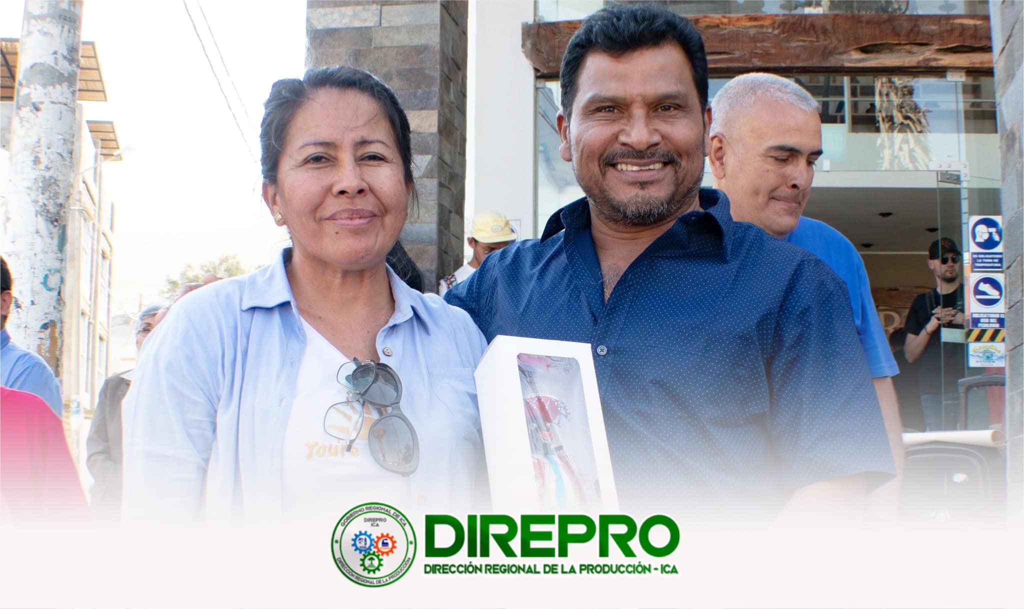Los representantes de la DIREPRO ICA, encabezaron el recibimiento a la Misión de Interculturalidad, proveniente de la Región de Huánuco