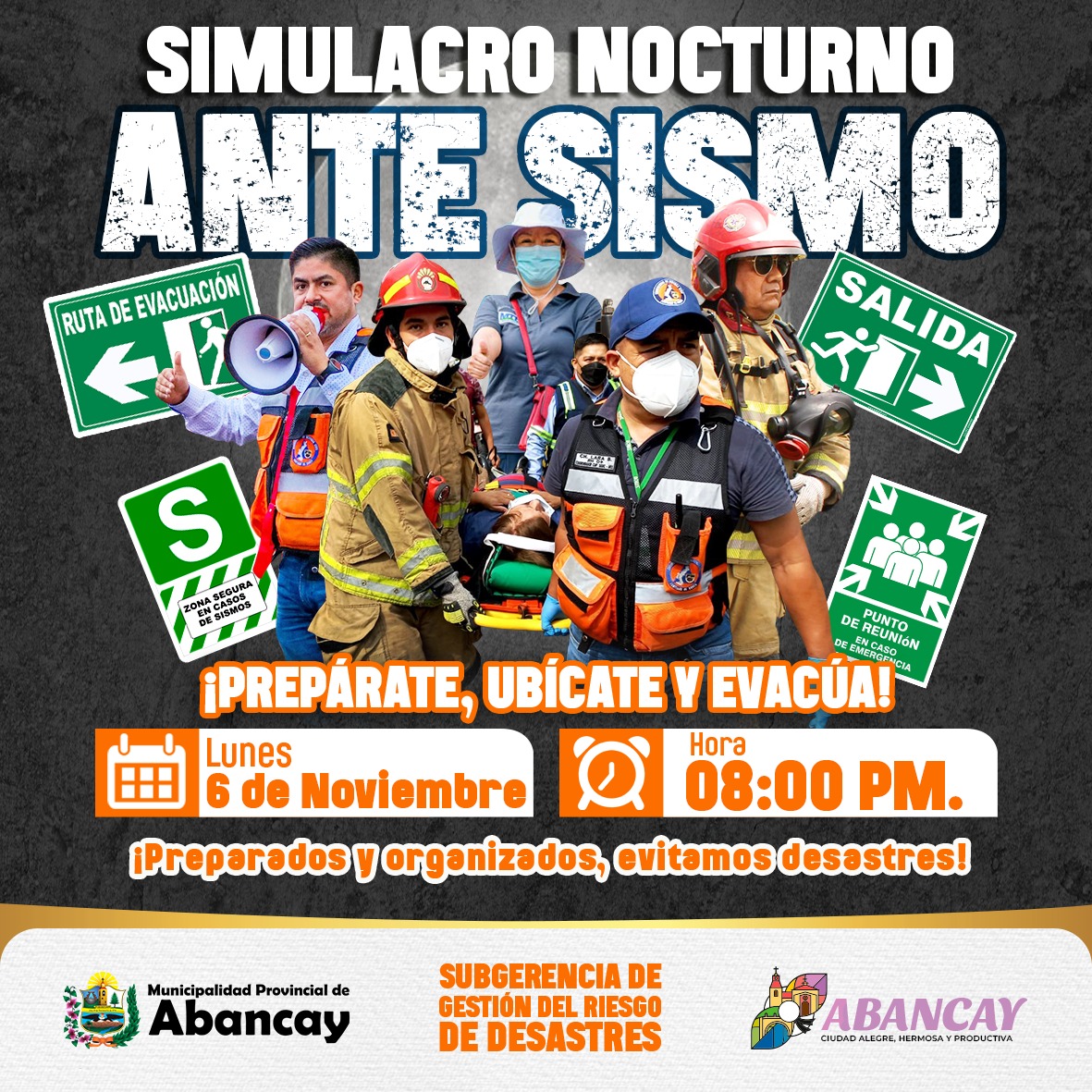 Gran Simulacro de Sismo a nivel nacional!