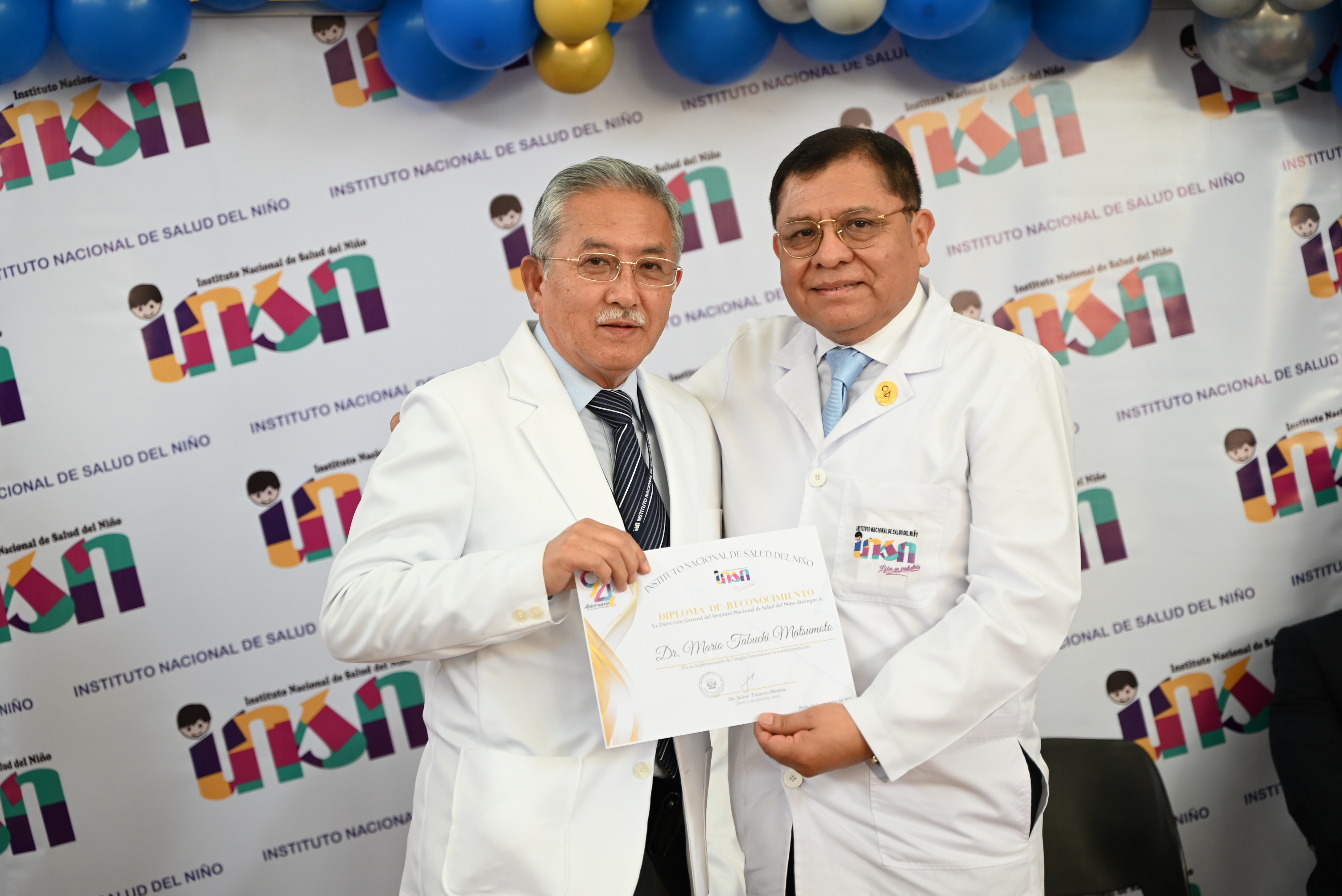 El INSN reconoce a su personal profesional por su destacada labor durante el 2023