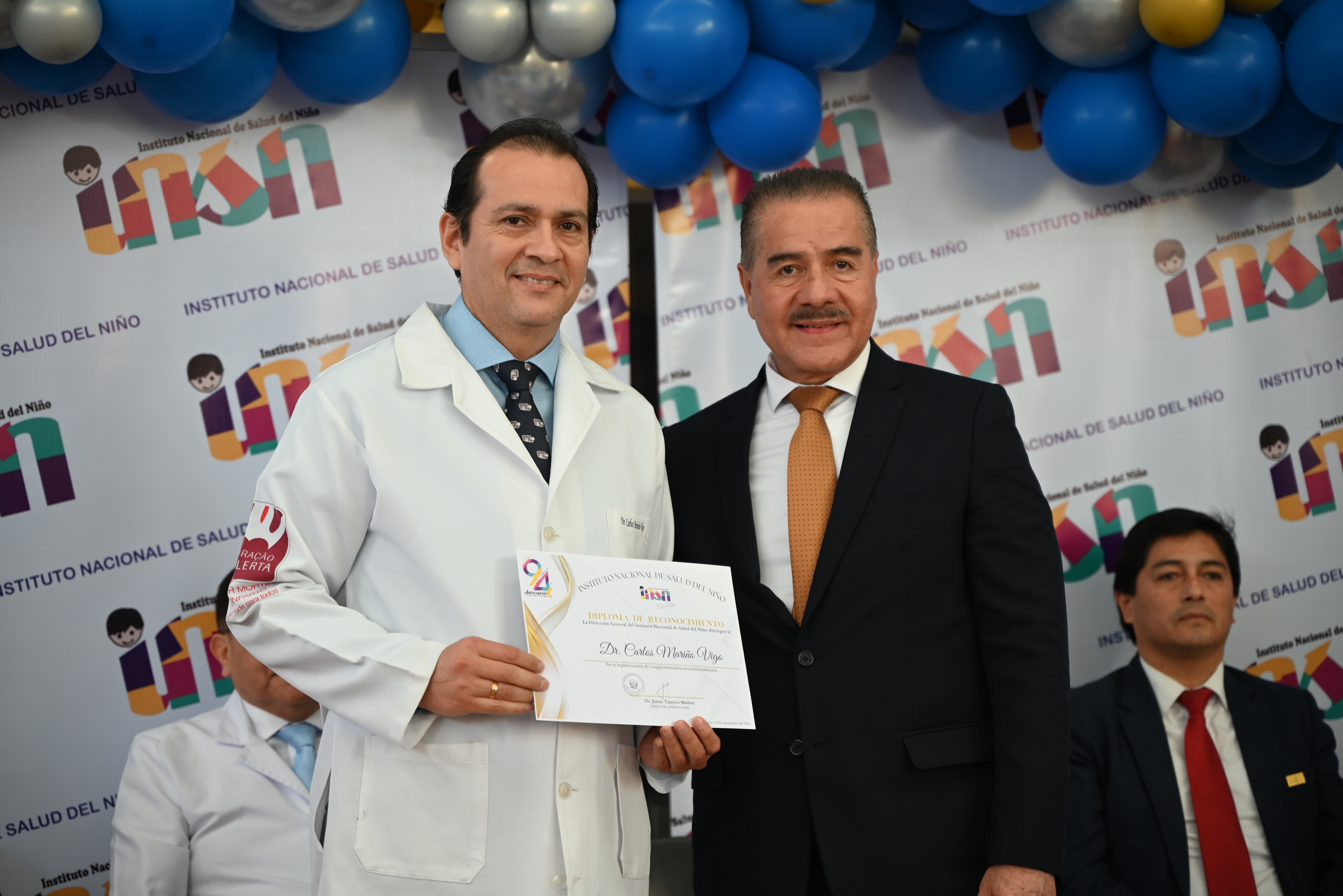 El INSN reconoce a su personal profesional por su destacada labor durante el 2023