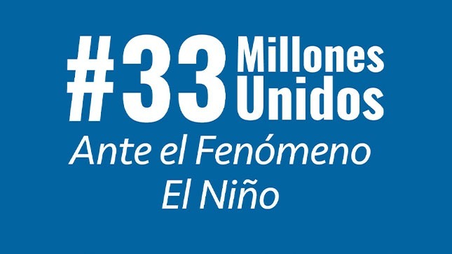Minsa más empresas se suman a la campaña “33 millones unidos ante el Fenómeno El Niño”