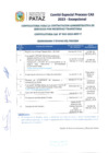 Vista preliminar de documento Cronograma de Conovocatoria CAS N° 05-2023-NECESIDAD TRANSITORIA