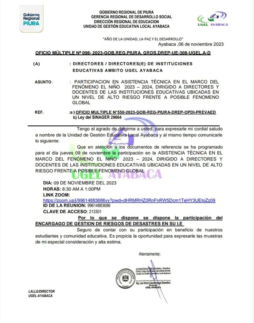Comunicado