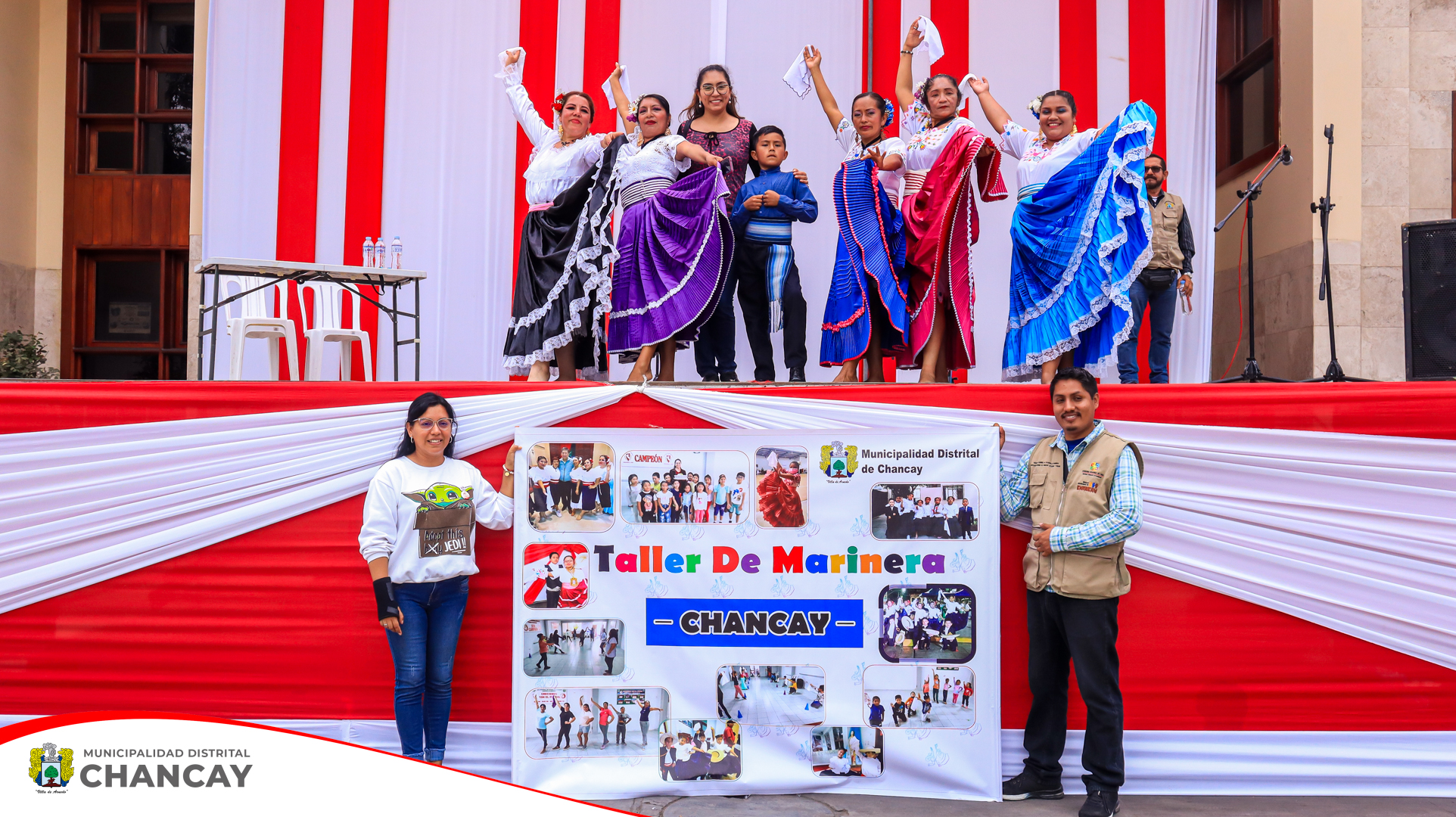En conmemoración al Día de la Canción Criolla, la Subgerencia de Educación, Cultura y Deporte de la Municipalidad de Chancay organizó una destacada presentación de algunos de sus talleres.