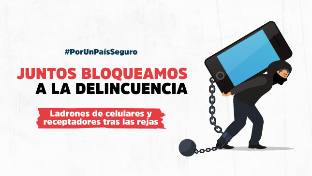 Bajo el lema “Juntos bloqueamos a la delincuencia” se intensifican los operativos policiales y las medidas preventivas para evitar ser víctima de este delito.