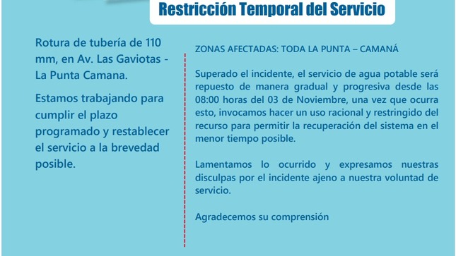 Restricción Temporal del Servicio
