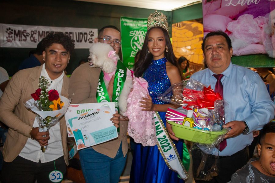Así se vivió el certamen Miss y Mister Peludo Sullana 2023, realizado en la Plaza de la Cultura.