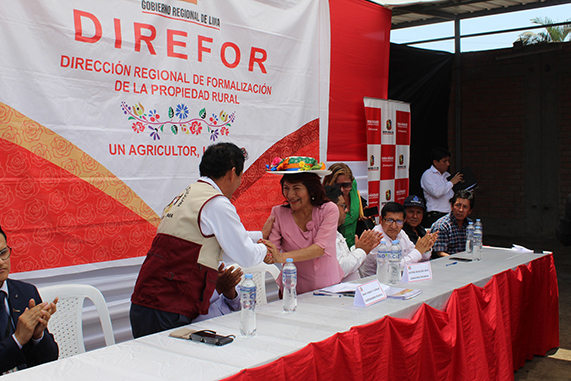 Títulos de Propiedad en el Sector Rural.