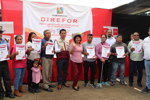 Títulos de Propiedad en el Sector Rural.