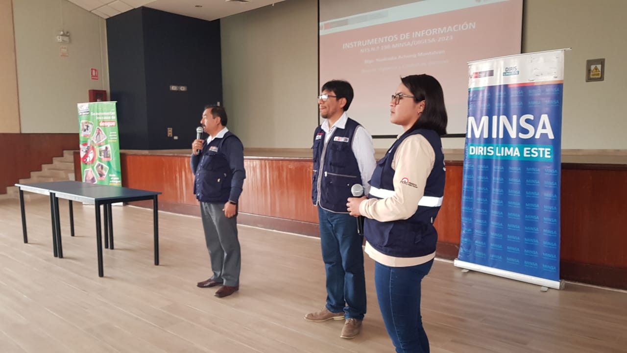 Lima este más de 100 responsables de vigilancia y control vectorial son capacitados en la lucha contra el dengue