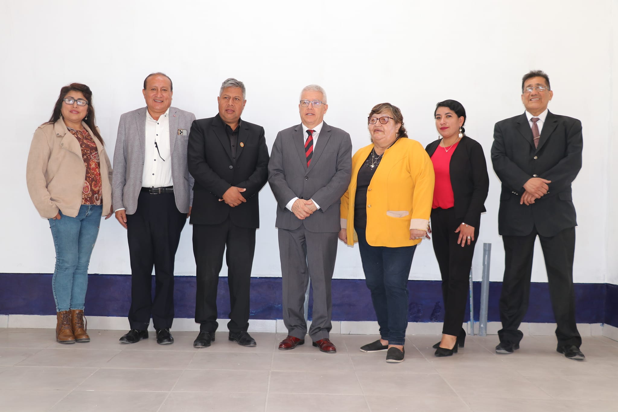 Instantánea del final de la reunión.