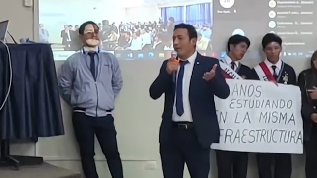 Alcalde Sapallanguino presenta proyecto para su financiamiento