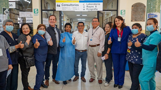 Foto 1 de Lima Centro: Ministro de Salud anuncia la ampliación y equipamiento del Centro de Salud Materno Infantil Magdalena