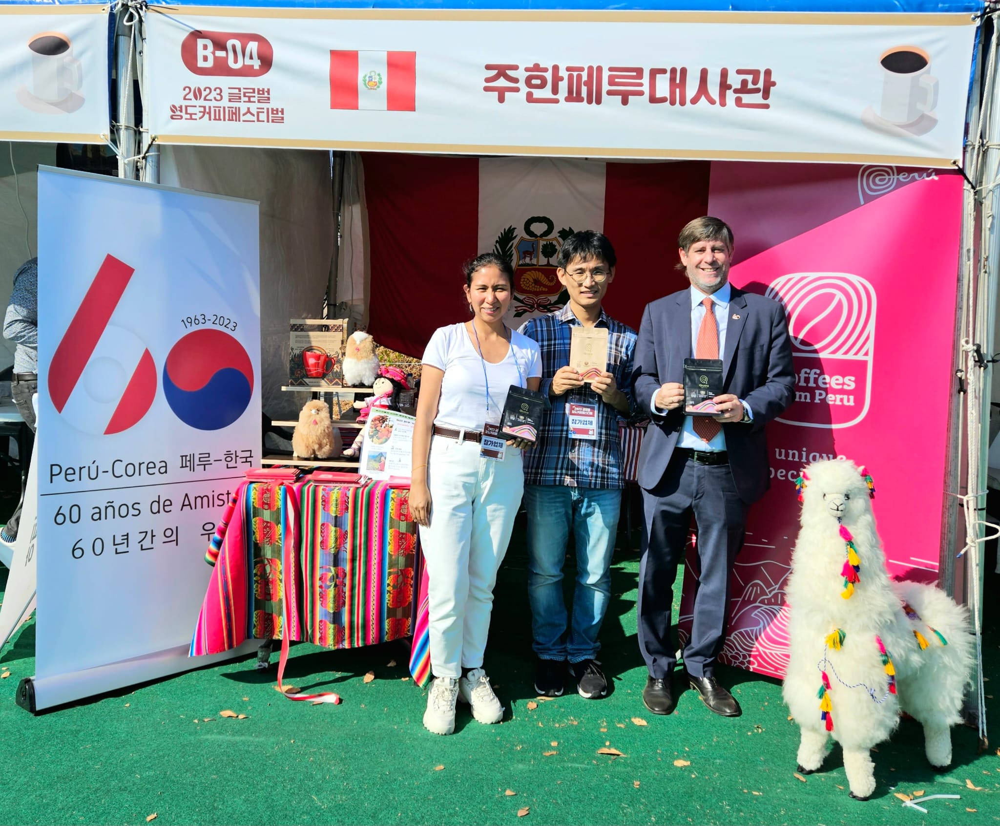 Perú participó en el Festival de Café de Yeongdo en Corea