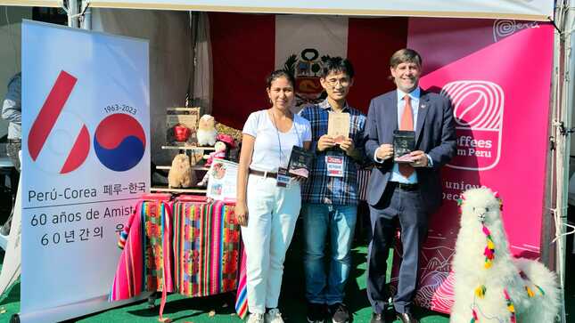 Perú participó en el Festival de Café de Yeongdo en Corea
