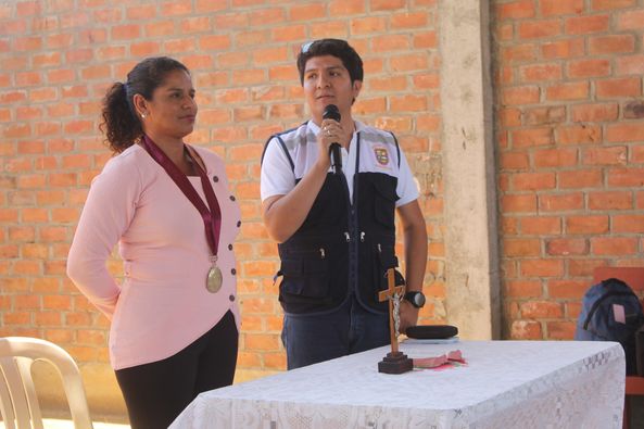 Juramentan a juvecos de el chilco, champangos, cañas y faique quemado.