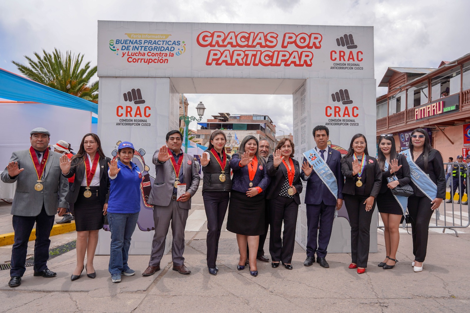Comision Regional Anticorrupción de Cusco realizó III Feria Informativa de Buenas Prácticas y Lucha contra la Corrupción