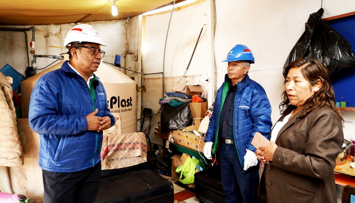 ELECTROCENTRO realiza inspección de instalaciones eléctricas en diez Instituciones Educativas