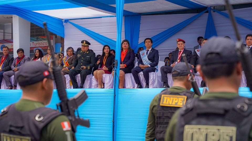 Presidenta de la Corte de Cusco participó de los Actos Celebratorios por el 136° Aniversario de la ciudad de Sicuani