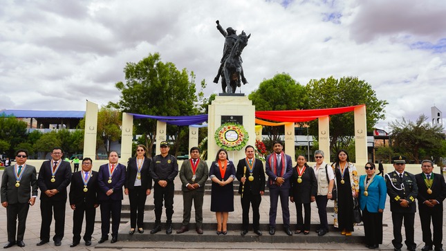 Corte de Cusco participó de la ceremonia por el 243 Aniversario de la Rebelión de Túpac Amaru 