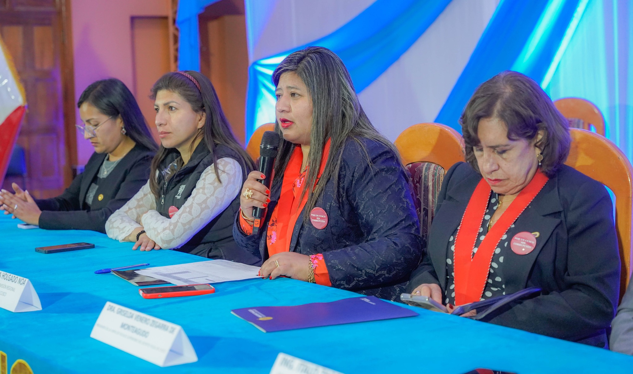 Comision Regional Anticorrupción de Cusco realizó II Sesión Descentralizada en la provincia de Canchis