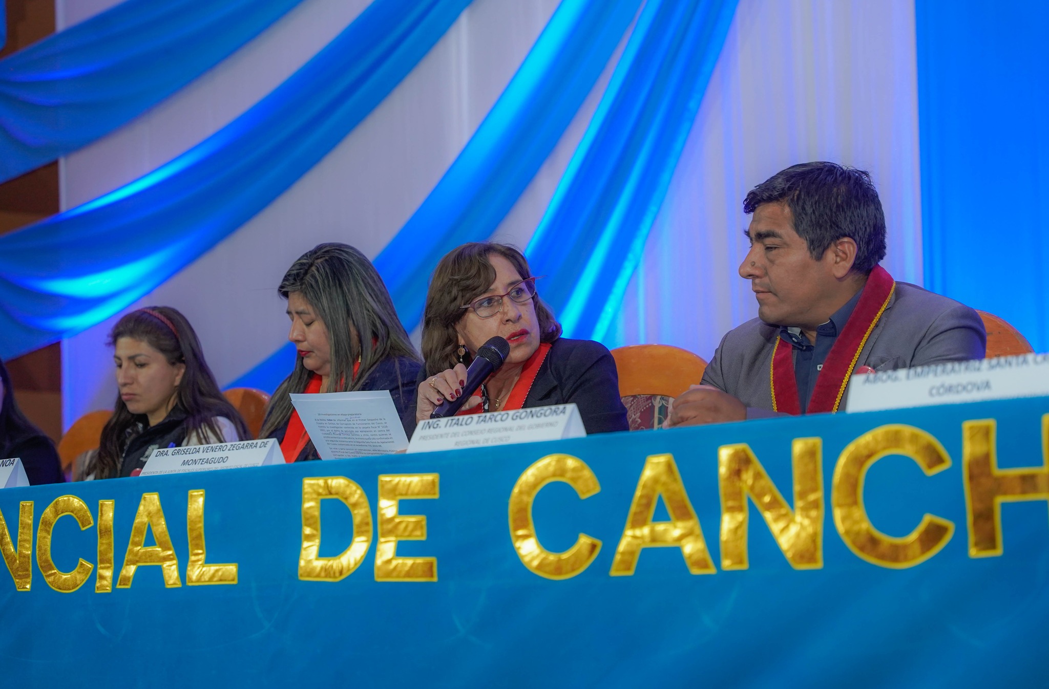 Comision Regional Anticorrupción de Cusco realizó II Sesión Descentralizada en la provincia de Canchis