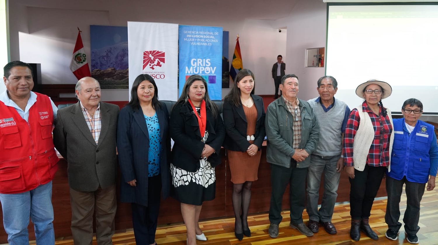 Presidenta de la Corte de Cusco participó del I Encuentro Regional de Delegados de Asociaciones de Adultos Mayores 2023