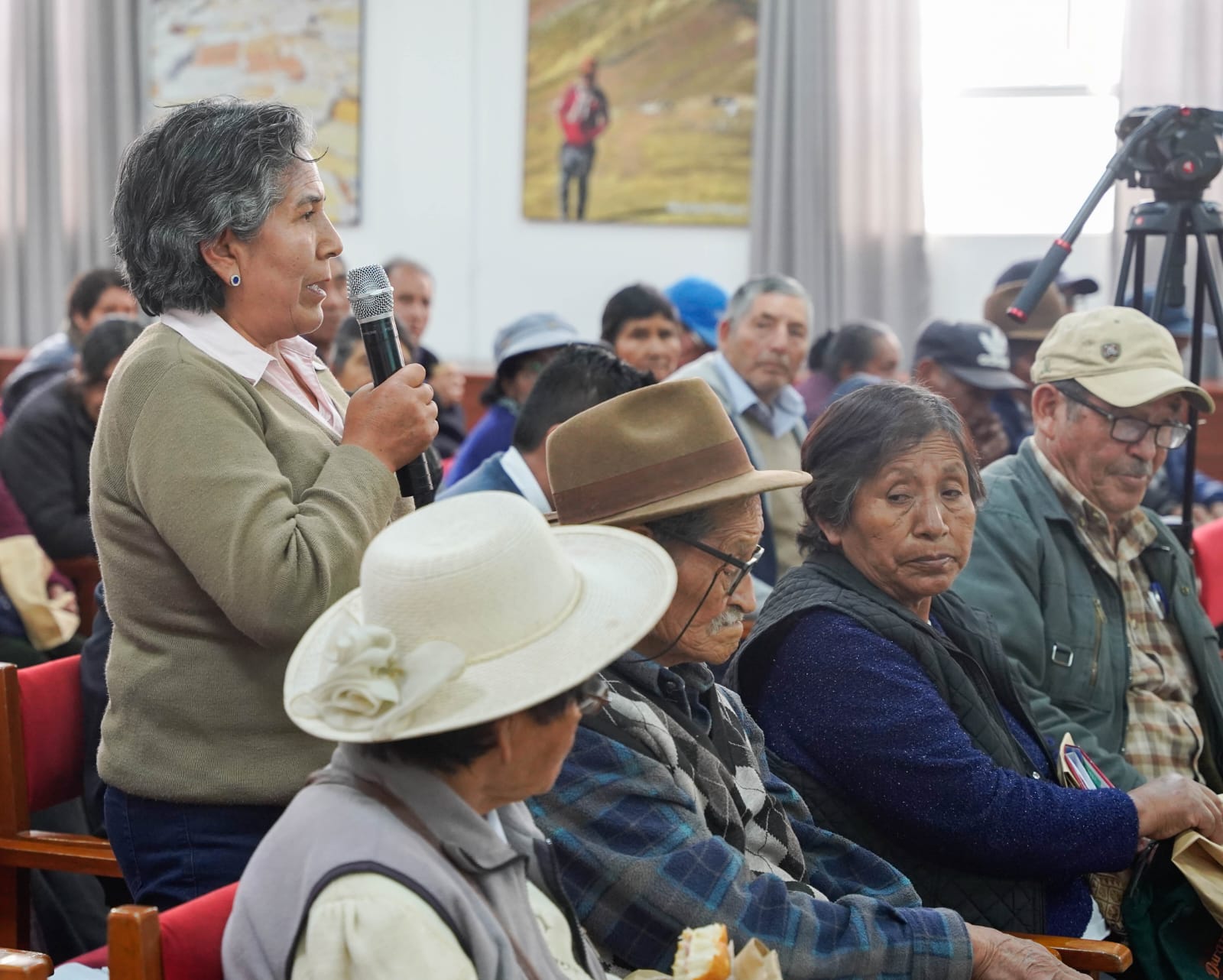 Presidenta de la Corte de Cusco participó del I Encuentro Regional de Delegados de Asociaciones de Adultos Mayores 2023