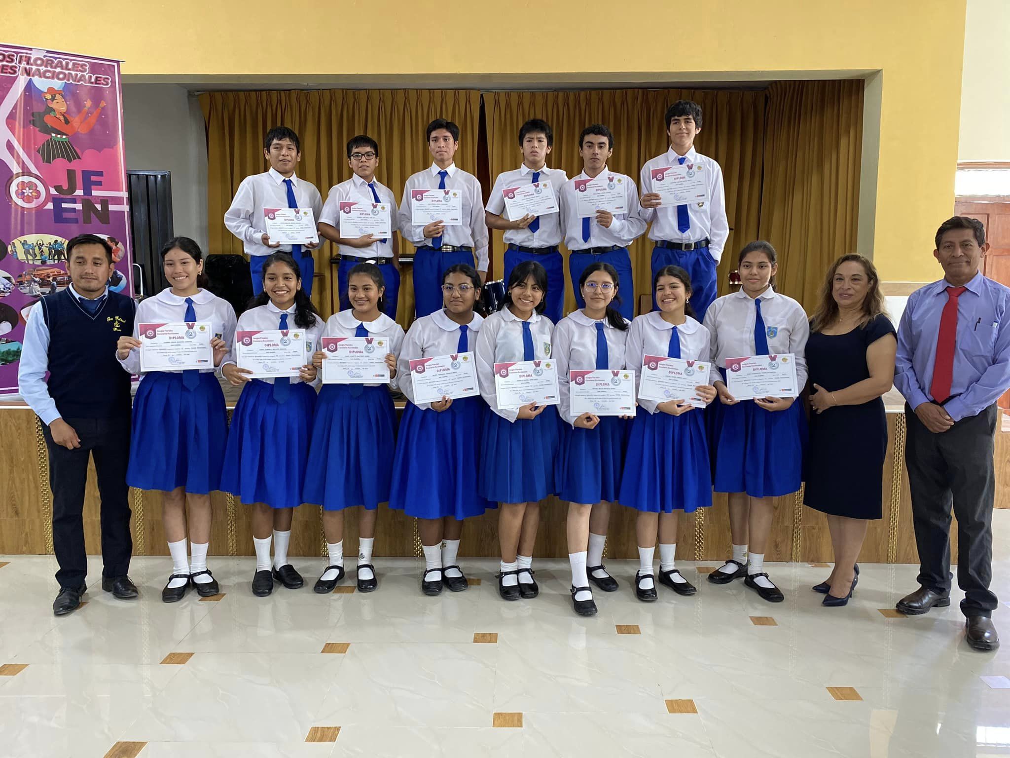 Ceremonia de premiación de JFEN y ONEM 2023 – ETAPA UGEL