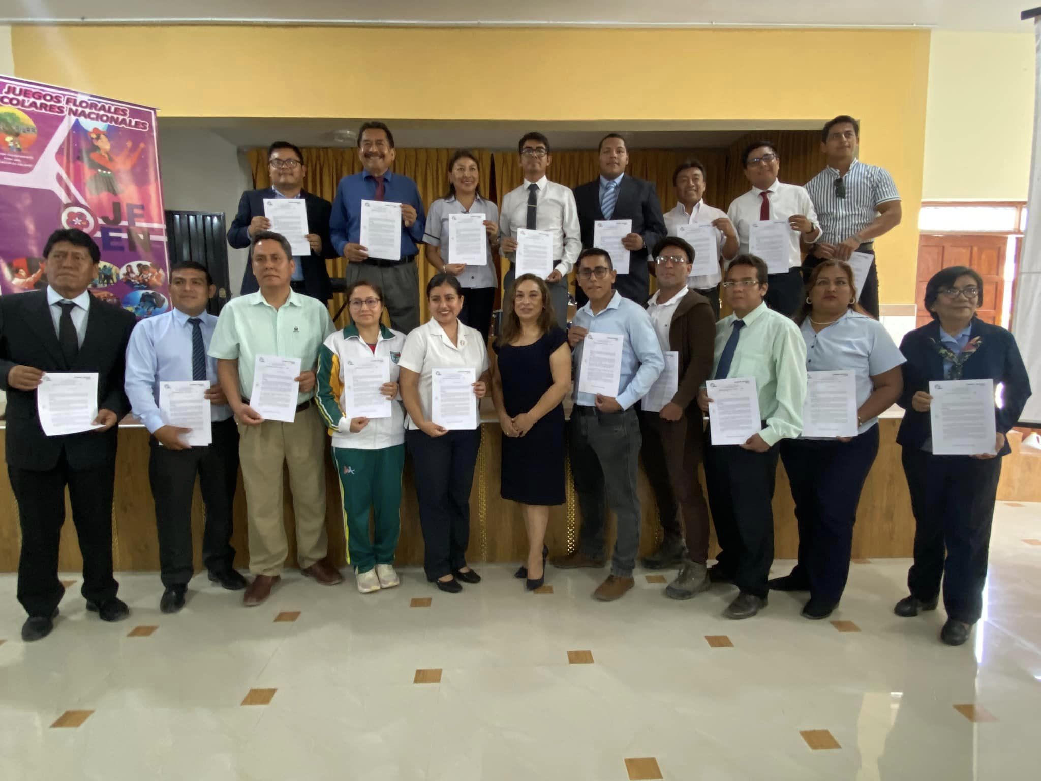 Ceremonia de premiación de JFEN y ONEM 2023 – ETAPA UGEL
