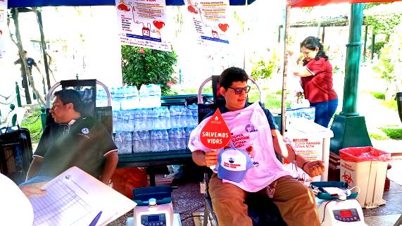 Chulucanas se suma a la campaña de donación de sangre impulsada por el GORE