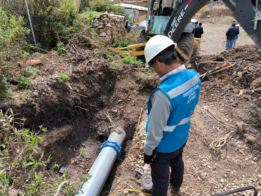 Sunass verifica abastecimiento de agua potable