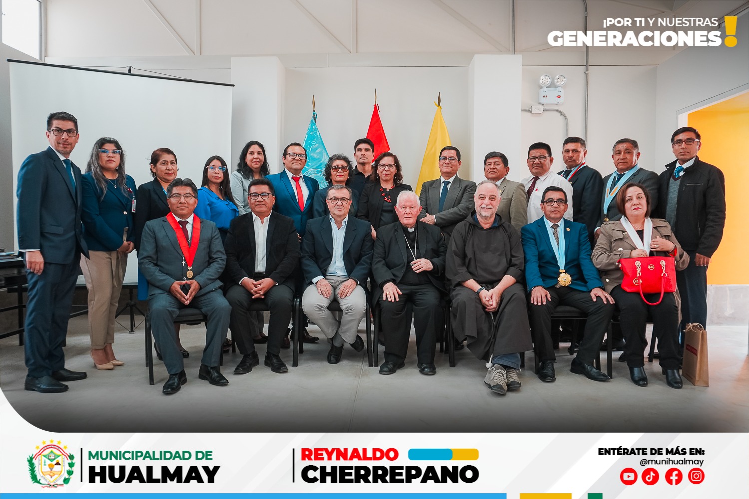 Alcalde Cherrepano saluda apertura de sede universitaria privada que beneficiara a juventud de Hualmay y alrededores