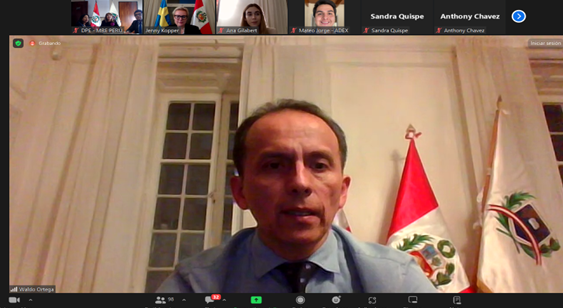 Ministerio de Relaciones Exteriores organizó webinar sobre oportunidades en Suecia para la exportación de productos del sector alimentos