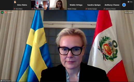 Ministerio de Relaciones Exteriores organizó webinar sobre oportunidades en Suecia para la exportación de productos del sector alimentos