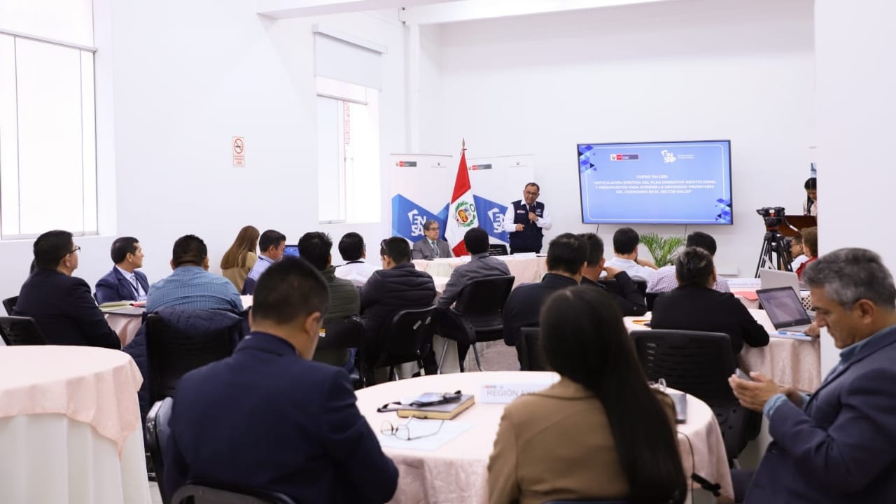 Ensap capacitó a 124 especialistas del sector salud en gasto presupuestal