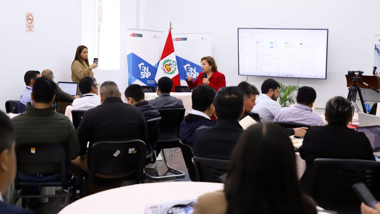 Ensap capacitó a 124 especialistas del sector salud en gasto presupuestal