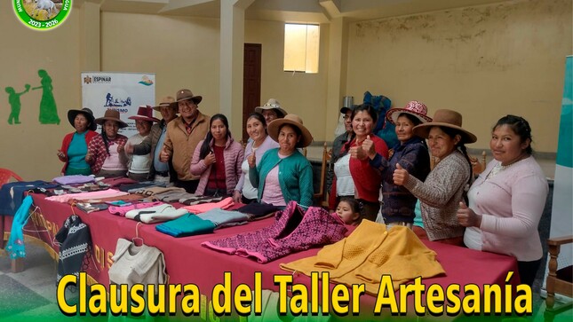 Clausura del Taller Artesanía