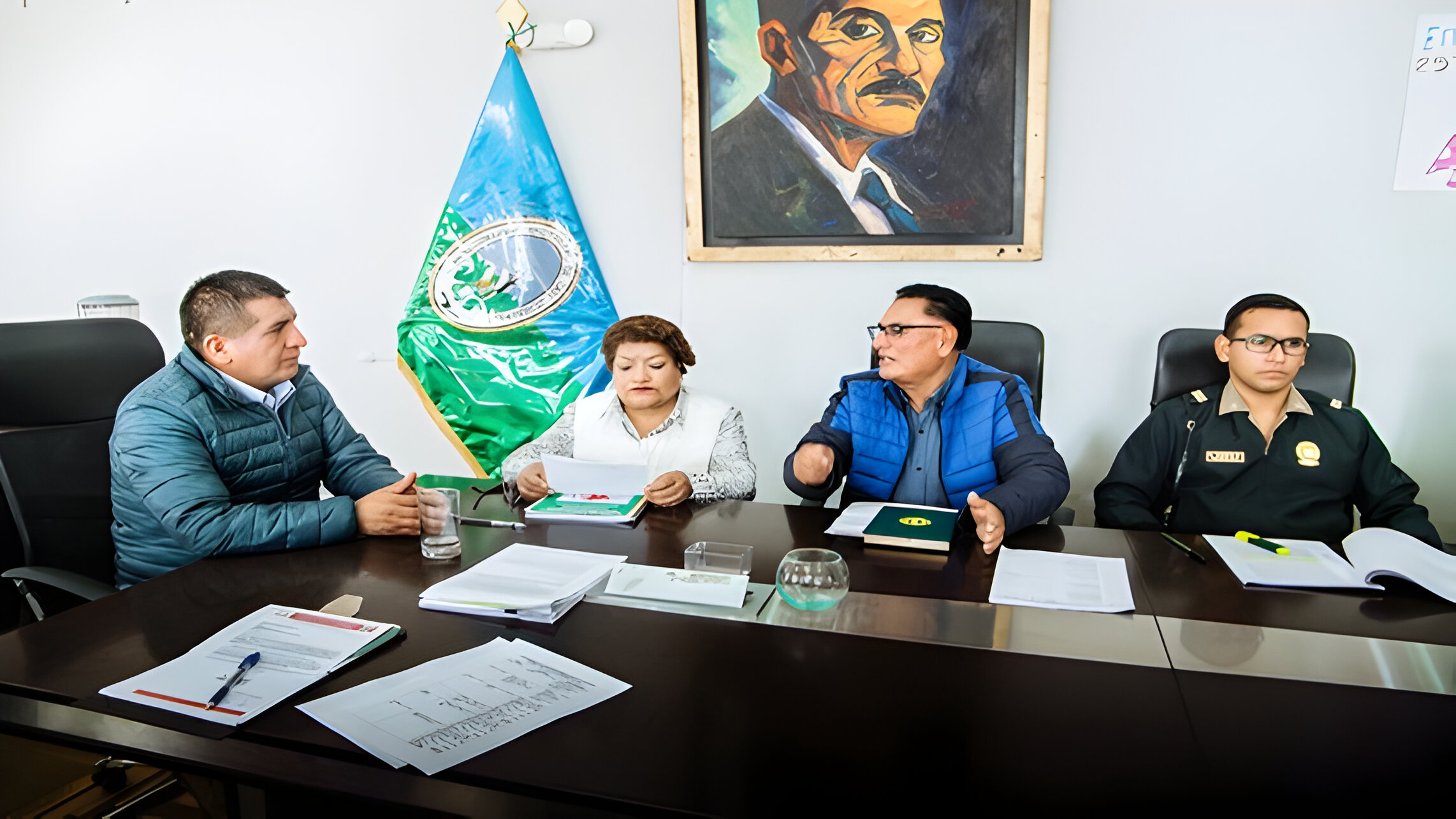 Cuarta Sesión Ordinaria de Seguridad Ciudadana en CODISEC San Jerónimo