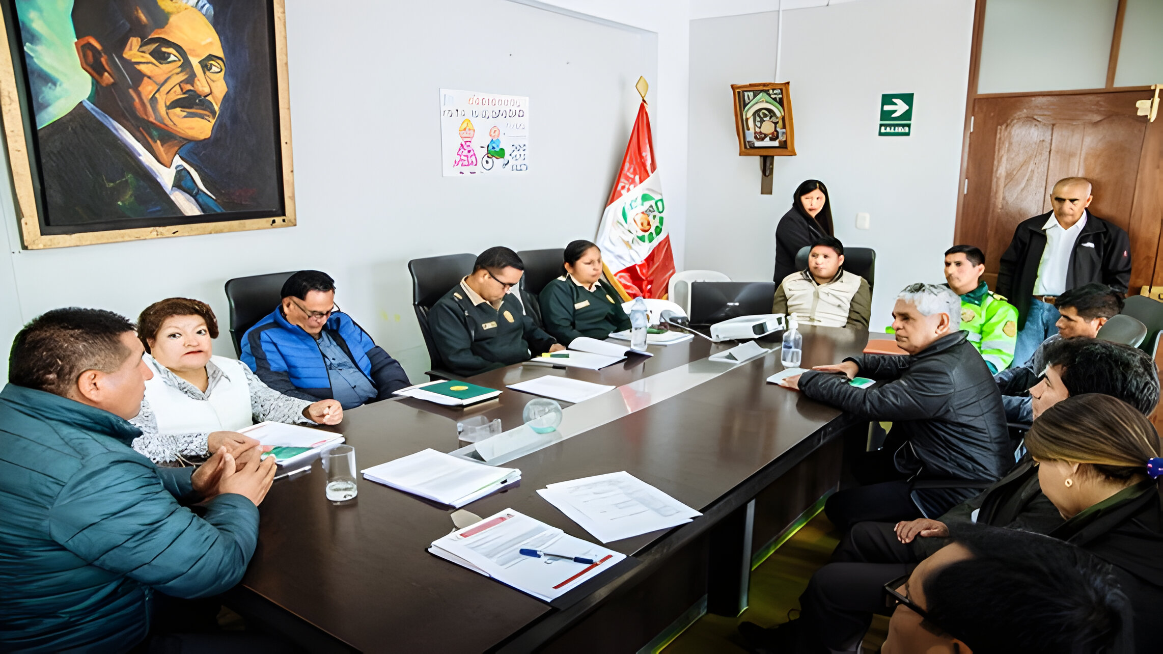 Cuarta Sesión Ordinaria de Seguridad Ciudadana en CODISEC San Jerónimo