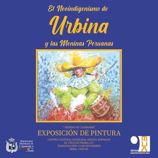 No te pierdas esta exposición pictórica 🖼
👨🎨Acompáñanos este 14 de noviembre en el Centro Cultural Miguel Espinach, Jr. Cruz de Piedra Nº 613
⏰Hora: 7:00 p.m.
¡𝐈𝐍𝐆𝐑𝐄𝐒𝐎 𝐋𝐈𝐁𝐑𝐄!