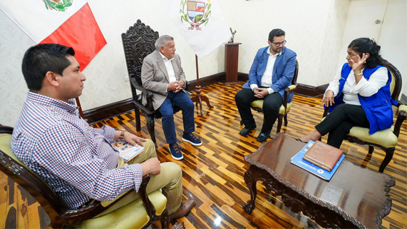 Jefe Institucional del Archivo General de la Nación – AGN, Ricardo Moreau Heredia, arribó a la Región La Libertad,